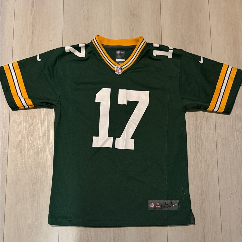 NFL Nike Green Bay Packers-Devante Adams #17 Kid’s Football Jersey size L